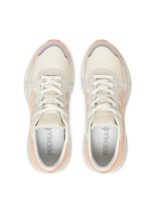 Premiata Sneakersy Lauryn 7483 Różowy. Kolor: różowy. Materiał: materiał