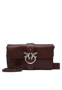 Pinko - PINKO Torba Love One Slouchy Zip Classic AI 25-26 PLTT 105081 A2JG Brązowy. Kolor: brązowy. Materiał: skórzane #4