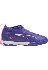 Puma - Buty piłkarskie dziecięce PUMA Ultra 5 Match It + Mid Jr. Kolor: niebieski. Sport: piłka nożna