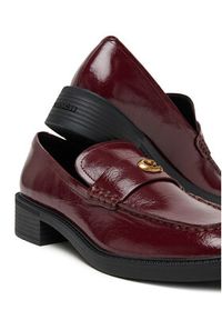 Coach Loafersy CCH83 Bordowy. Kolor: czerwony. Materiał: skóra #4