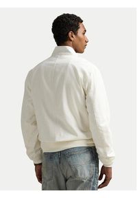 Polo Ralph Lauren Kurtka bomber 710970569002 Biały Regular Fit. Typ kołnierza: polo. Kolor: biały. Materiał: bawełna #4