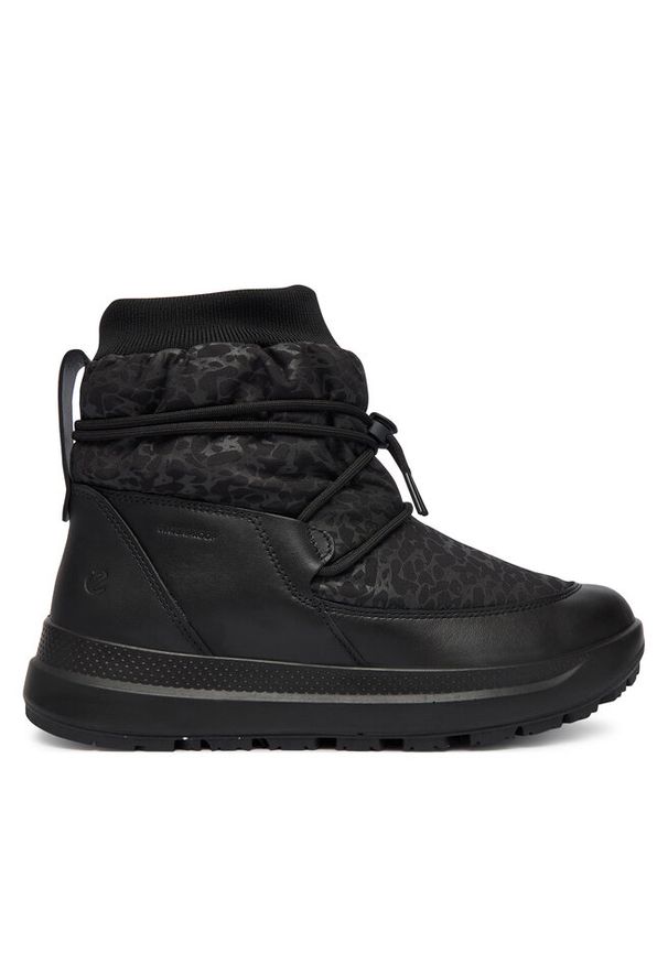 ecco - Śniegowce ECCO. Kolor: czarny
