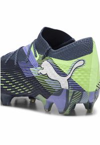 Puma - Buty piłkarskie unisex PUMA FUTURE 7 ULTIMATE Low FG/AG. Kolor: biały, wielokolorowy, żółty, szary. Sport: piłka nożna