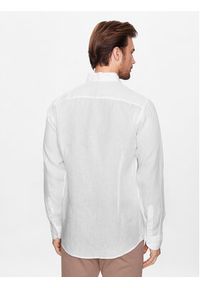 Eton Koszula 100004200 Biały Slim Fit. Kolor: biały. Materiał: len #4