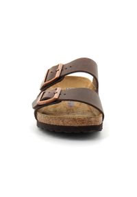 Czarne Kapcie Birkenstock Arizona Habana Dorosłych. Okazja: na co dzień. Kolor: brązowy. Sezon: lato. Styl: casual