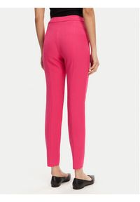 Hugo - HUGO Spodnie materiałowe Hagonia-1 50539991 Różowy Slim Fit. Kolor: różowy. Materiał: syntetyk #2