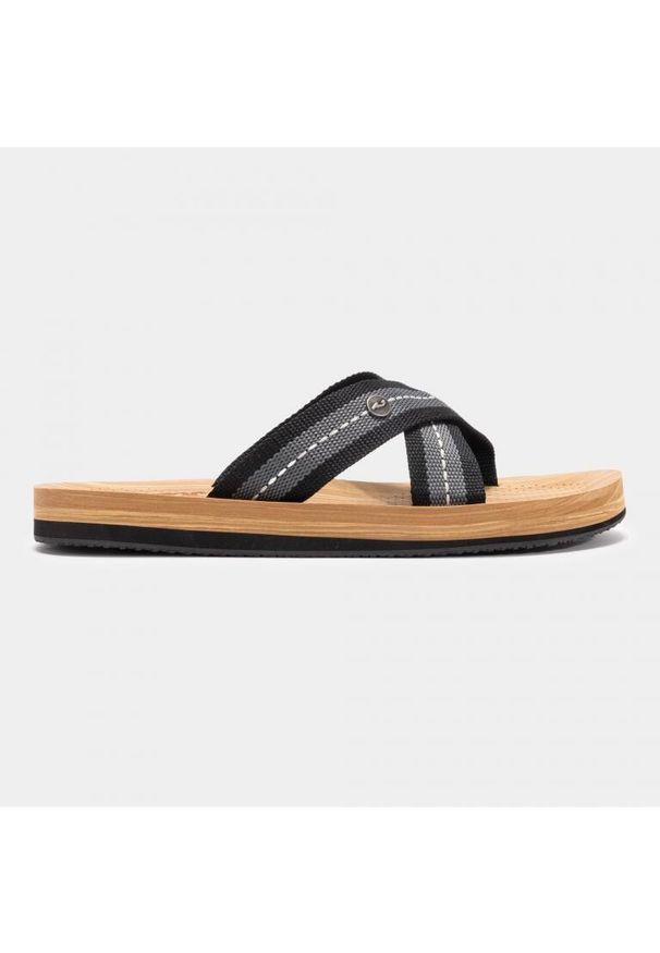 Klapki męskie Joma S.Gomera 2501 czarne. Kolor: czarny. Sport: pływanie, fitness