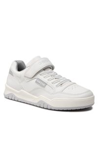Sneakersy Geox J Perth B. B J167RB 0FEFU C1236 D White/Lt Grey. Kolor: biały. Materiał: skóra #1