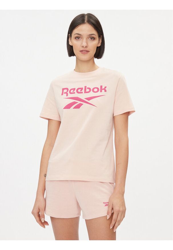 Reebok T-Shirt IM4090 Różowy. Kolor: różowy. Materiał: bawełna