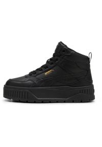 Adidasy Puma Karmen Ii Idol Mid, Dla obu płci. Kolor: czarny. Materiał: syntetyk, skóra, materiał. Szerokość cholewki: normalna. Sport: turystyka piesza