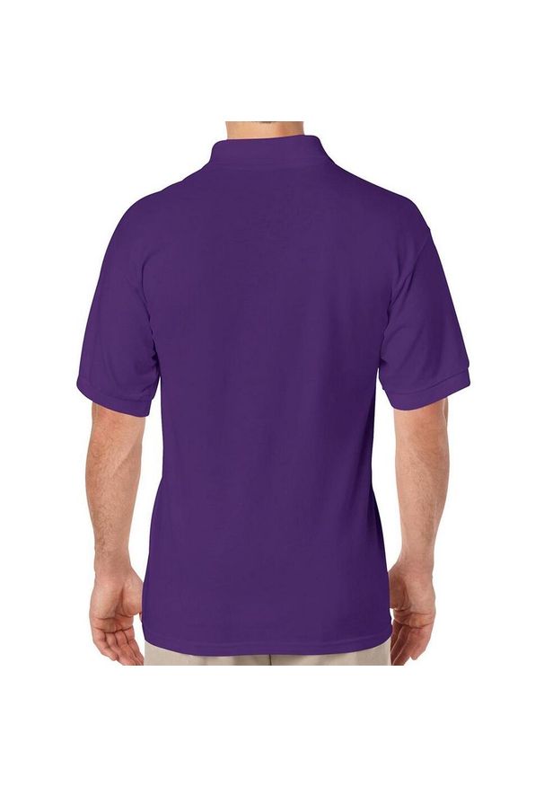 GILDAN - Koszulka Polo Dla Dorosłych Unisex DryBlend. Typ kołnierza: polo. Kolor: fioletowy