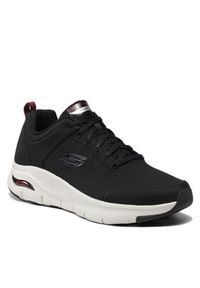 skechers - Skechers Sneakersy Titan 232200/BKW Czarny. Kolor: czarny. Materiał: materiał #4