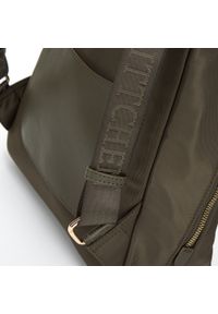 Wittchen - Damski plecak nylonowy prosty zielony. Kolor: zielony. Materiał: nylon. Styl: klasyczny, elegancki #3