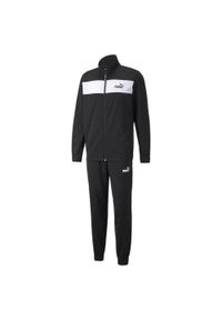 Dres męski Puma Poly Suit. Kolor: zielony, czarny, brązowy, wielokolorowy. Materiał: dresówka