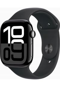 APPLE - Smartwatch Apple Apple Watch Series 10 OLED 46 mm Cyfrowy 416 x 496 px Ekran dotykowy Czarny Wi-Fi GPS. Rodzaj zegarka: smartwatch. Kolor: czarny #1