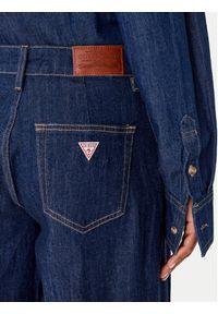 Guess Jeans Jeansy W5BA2U D002A Granatowy Wide Leg. Kolor: niebieski #4