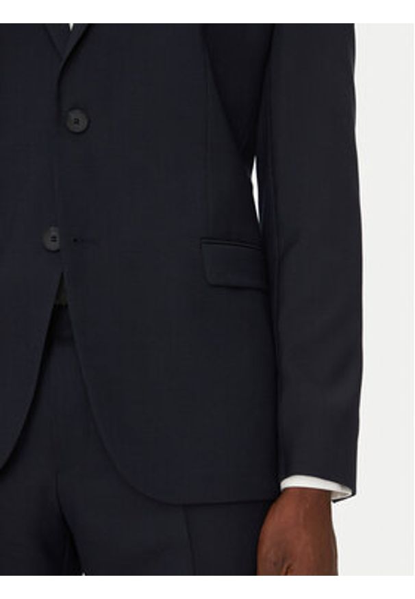 Hugo - HUGO Garnitur Arti/Hesten232X 50533268 Granatowy Extra Slim Fit. Kolor: niebieski. Materiał: syntetyk