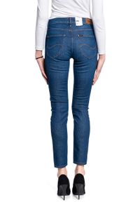 Lee - LEE ELLY DAMSKIE SPODNIE JEANSOWE DARK GARNER L305DJUV #6