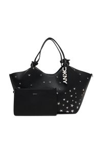 DKNY Torebka R54AQE49 Czarny. Kolor: czarny. Materiał: skórzane #1