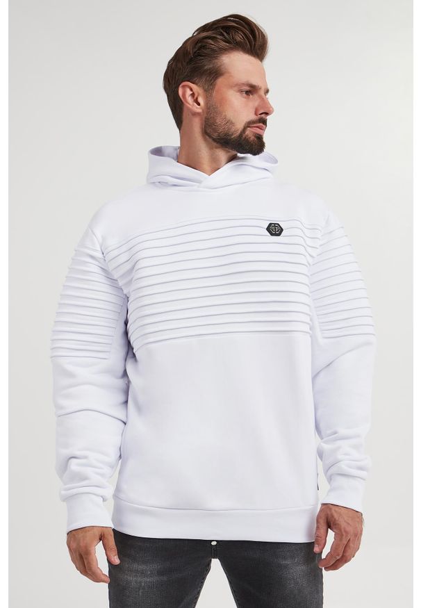 Philipp Plein - Bluza męska z kapturem PHILIPP PLEIN. Typ kołnierza: kaptur