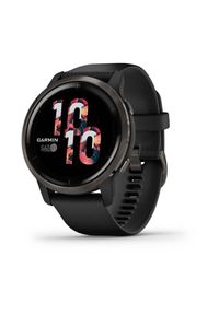 GARMIN - Zegarek sportowy Garmin Venu 2 czarny. Rodzaj zegarka: smartwatch. Kolor: czarny. Styl: sportowy #1