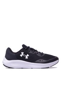 Under Armour Buty do biegania Ua Bgs Charged Pursuit 3 3024987-001 Czarny. Kolor: czarny. Materiał: materiał