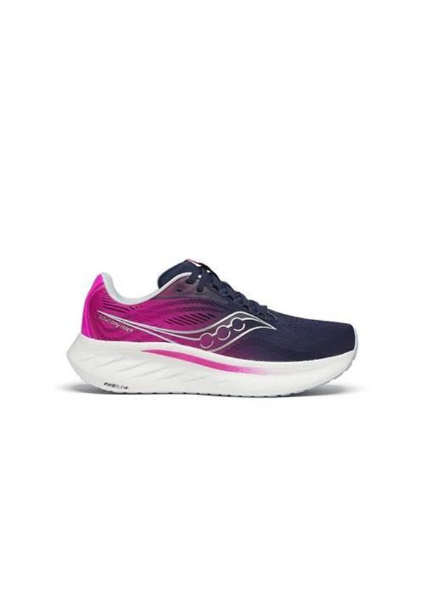 Buty do biegania damskie Saucony Ride 18. Kolor: wielokolorowy. Materiał: syntetyk, materiał. Szerokość cholewki: normalna