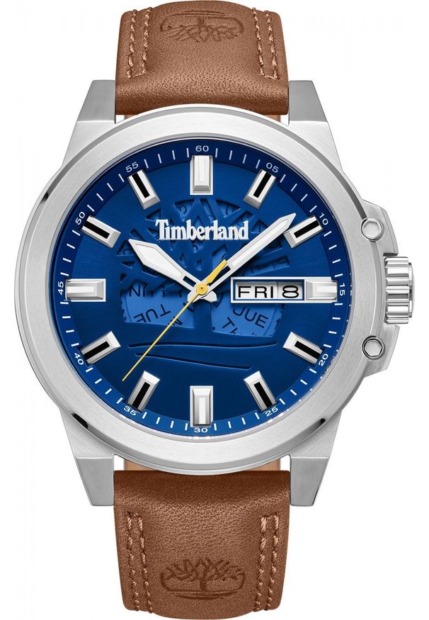 Zegarek Timberland Zegarek męski Timberland TBL.TDWGB0040801 brązowy. Kolor: brązowy