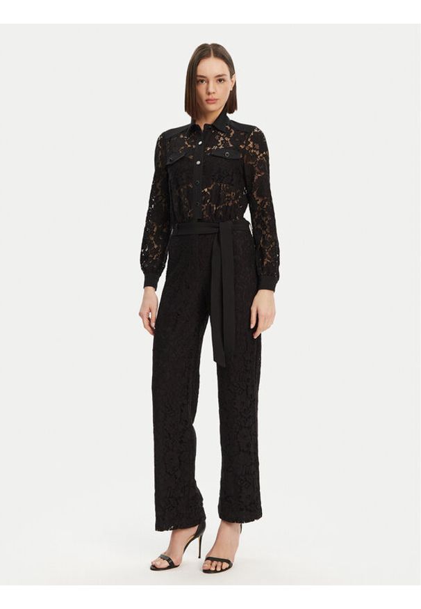 Morgan Kombinezon 251-PIOU Czarny Regular Fit. Kolor: czarny. Materiał: bawełna, syntetyk