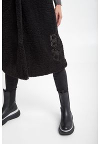 Liu Jo - Kamizelka LIU JO. Materiał: futro, syntetyk. Wzór: haft #6