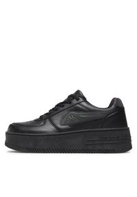 Kappa Sneakersy 243001GC Czarny. Kolor: czarny. Materiał: skóra #7