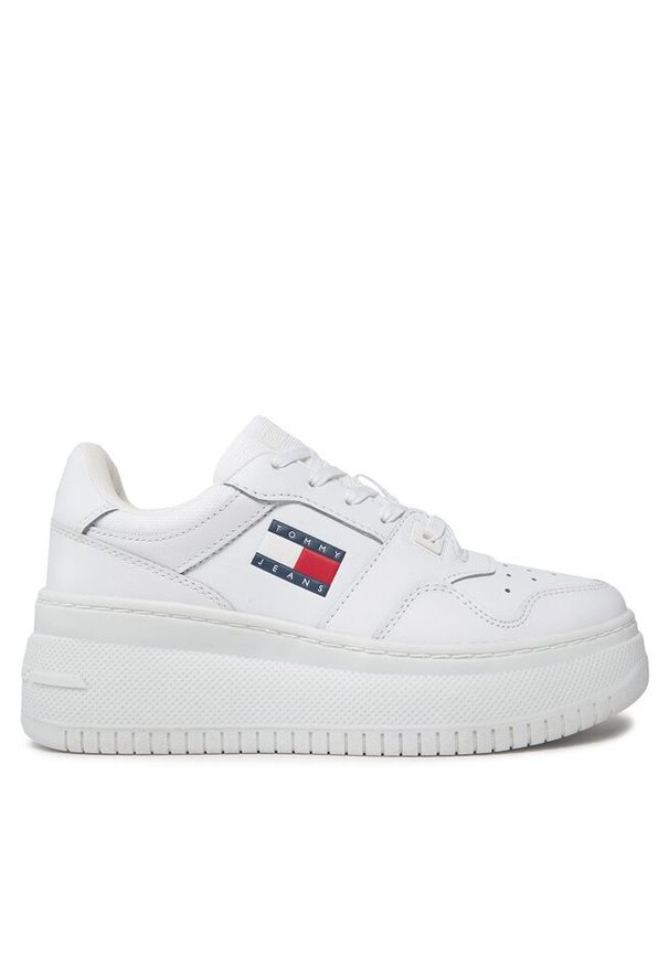 Sneakersy Tommy Jeans. Kolor: biały