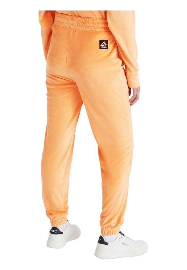 Damskie spodnie treningowe O'Neill Velour. Kolor: żółty, pomarańczowy, wielokolorowy