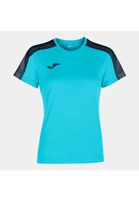 Koszulka do piłki nożnej damska Joma Academy III z krótkim rękawem. Kolor: zielony, niebieski, wielokolorowy. Długość rękawa: krótki rękaw. Długość: krótkie. Sport: piłka nożna #1