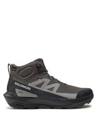 salomon - Salomon Trekkingi Elixir Activ Mid Gore-Tex L47456800 Szary. Kolor: szary. Technologia: Gore-Tex. Sport: turystyka piesza #1