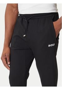 BOSS Spodnie dresowe Hicon 50542940 Czarny Regular Fit. Kolor: czarny. Materiał: syntetyk #3