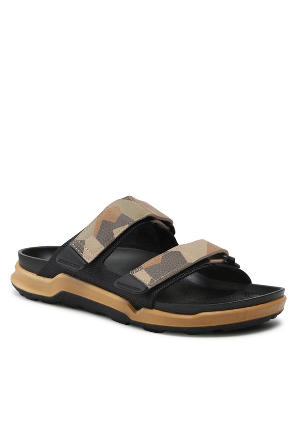 Klapki Birkenstock Atacama 1024591 Geo Camo Core. Kolor: brązowy