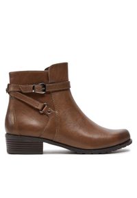 Botki Caprice. Kolor: brązowy #1