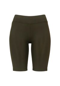 Urban Classics - Szorty damskie Urban Classic. Kolor: zielony. Długość: krótkie. Sezon: lato #1