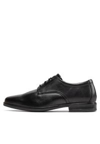 Clarks Półbuty Howard Walk 261612857 Czarny. Kolor: czarny. Materiał: skóra #5