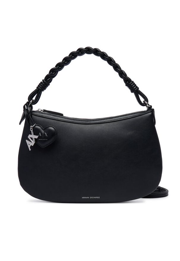 Armani Exchange Torebka XW002593 AF21428 UC001 Czarny. Kolor: czarny. Materiał: skórzane