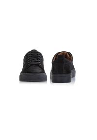Ochnik - Czarne skórzane sneakersy męskie. Kolor: czarny. Materiał: skóra #4