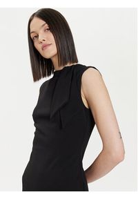 Rinascimento Sukienka koktajlowa CFC0118282003 Czarny Regular Fit. Kolor: czarny. Materiał: syntetyk. Styl: wizytowy