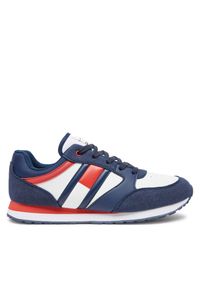 TOMMY HILFIGER - Sneakersy Tommy Hilfiger. Kolor: niebieski #1