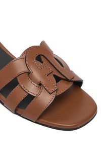 Furla Klapki Cilindro YL25CIL Y62000 AL 03B00 Brązowy. Kolor: brązowy. Materiał: skóra #2