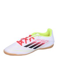 Adidas - Buty piłkarskie adidas F50 Club Indoor. Kolor: biały. Sport: piłka nożna #1