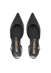 Just Cavalli Baleriny 78RA3S72 ZPA33 Czarny. Kolor: czarny. Materiał: skóra #6