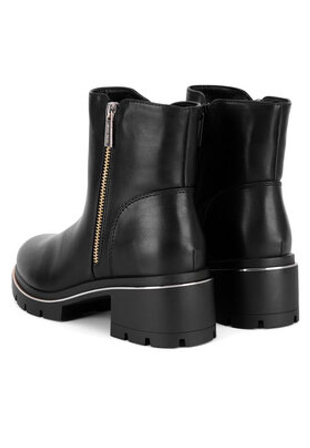 Jenny Fairy Botki HY58957-2 Czarny. Kolor: czarny. Materiał: materiał