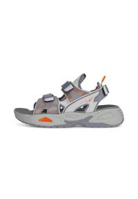 Buty do chodzenia męskie Puma Sandale Traek. Zapięcie: rzepy. Kolor: szary. Materiał: materiał, syntetyk. Sport: turystyka piesza