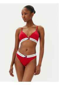 TOMMY HILFIGER - Tommy Hilfiger Biustonosz braletka UW0UW06040 Czerwony. Kolor: czerwony. Materiał: bawełna